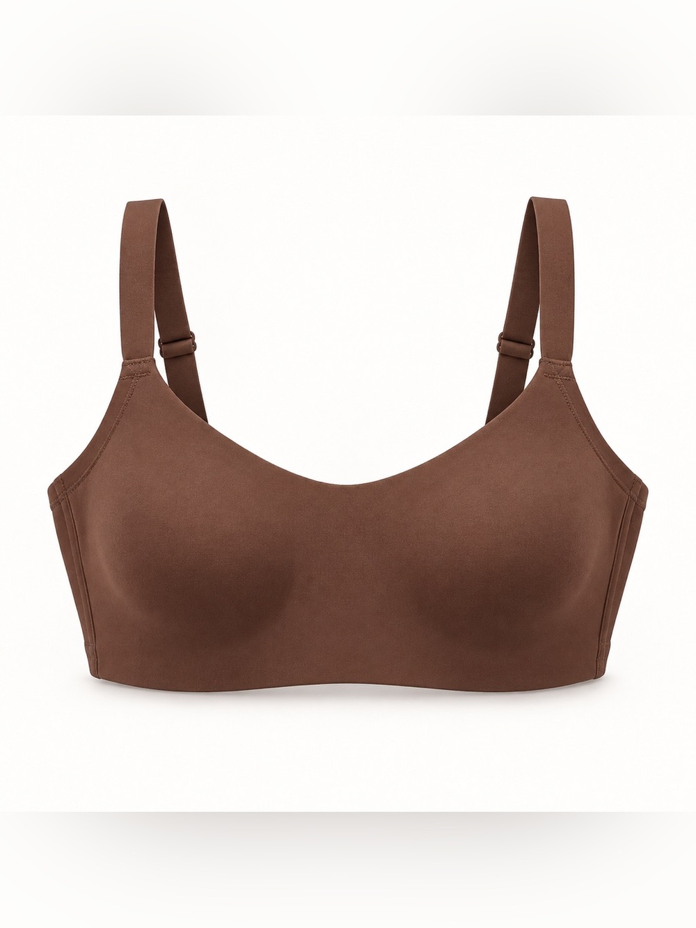 Knix One&Only Scoop Wireless Padded Bra Brown S